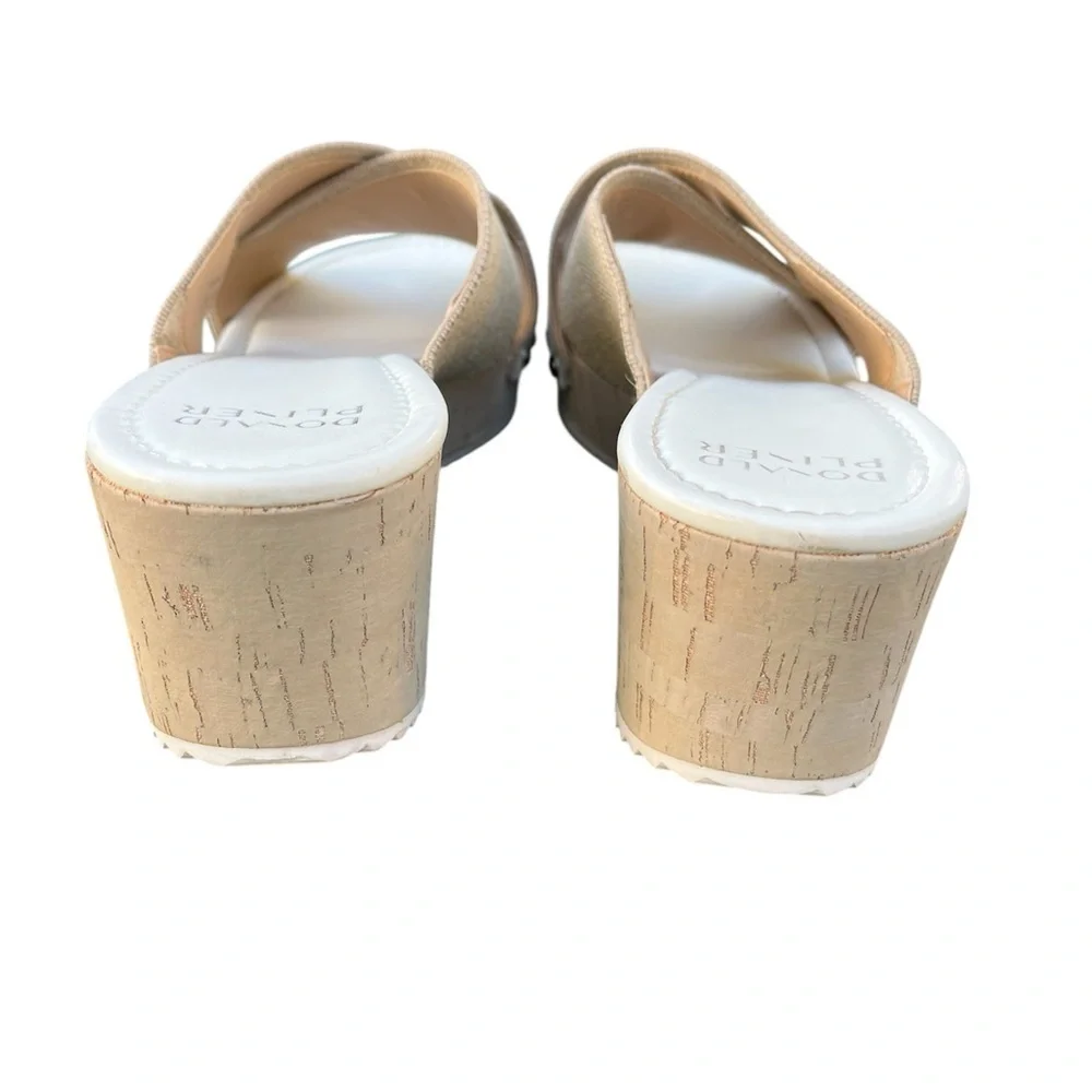 Donald Pliner Summera Tan Platform Sandals size 9